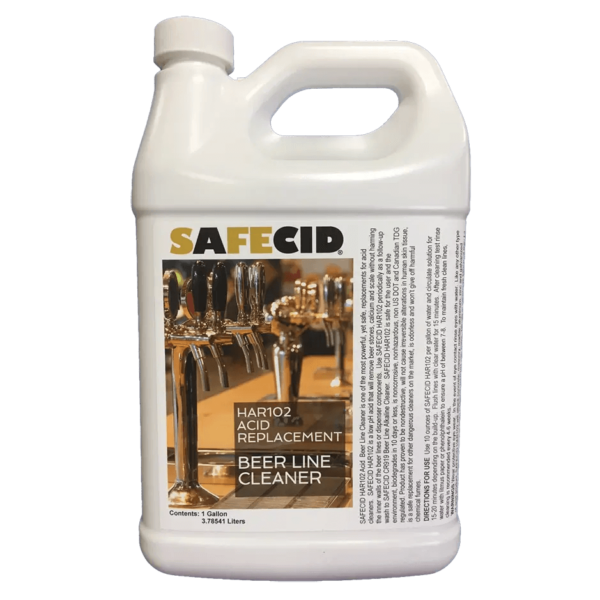 SafeCID Acid Beer Line Cleaner 1 Gallon